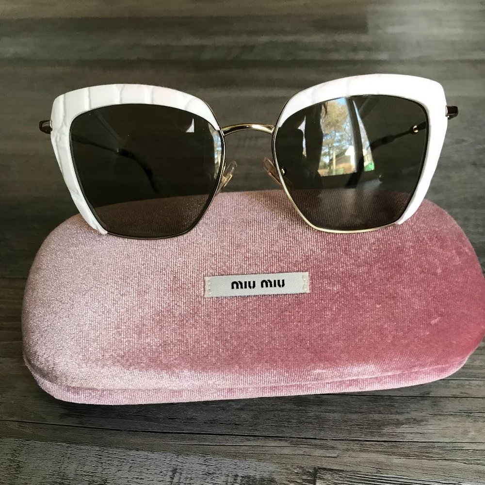 Miu Miu Cat Eye Sunglasses - Picture 2 of 2